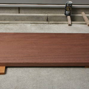 ウォルナット ウォールナット テーブル 棚板 無垢材 彫刻材 長さ62.5cm 幅27.6cm 厚み2.6cmの画像4