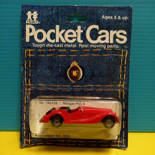 トミカ Pocket Cars F26-1-1 モーガンプラス8【オーストラリア輸出仕様】日本製ブリスターパック 未開封