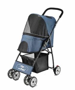 CN7411a exhibition goods Petique/pe tea k pet -stroke roller pebble 1ST05020000 blue pet Cart 