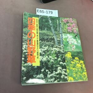 E65-179 four season. fields and mountains grass . person publish 