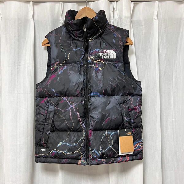 新品 ノースフェイス ヌプシ ダウンベスト XSサイズ THE NORTH FACE VEST 黒 メンズ ベスト カジュアル