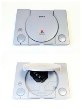 動作品・清掃済み★SONY PS1 初代モデル／プレイステーション「SCPH-5000」箱付き本体・取説・純正コントローラ・純正ケーブル・純正メモリ_画像3