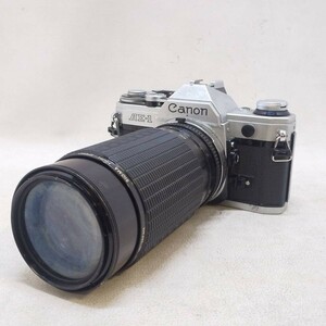 ◆Canon キヤノン AE-1 SIGMA HIGHT-SPEED ZOOM 80-200mm 一眼レフ シャッターOK ジャンク◆R2201