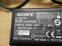 SONY ACアダプタ VGP-AC19V67 19.5V=2.3A 外径6 内径4.3 (29_画像2