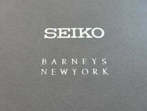 新品 セイコー(SEIKO )GIUGIARO DESIGN ジウジアーロ・デザイン スピードマスター バーニーズニューヨーク限定モデル　SBJG015　販売終了_画像10
