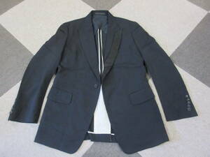 07年 Y's テーラードジャケット Size2 黒 ワイズ ヨウジヤマモト メンズ 背広 スーツ ヴィンテージ MT-J04-100 ジャケット アウター