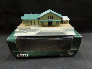 ◇Y351/KATO/STRUCTURES 23-211 近郊形地上駅舎/Nゲージ/鉄道/箱へこみ有り/1円～