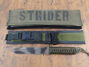 ○S319/STRIDER ストライダー BT BOS ATS-34 ナイフポーチ付/1円～