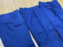 ◇K744/国鉄 乗務員 制服 夏 下衣 3点セット 昭和42年度並1号形 昭和39年度細2号形 昭和43年度細1号形/鉄道グッズ/1円～_画像3