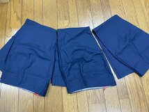 ◇K749/JNR 国鉄 乗務員 制服 夏 下衣 3点セット　並2号形/鉄道グッズ/1円～_画像2