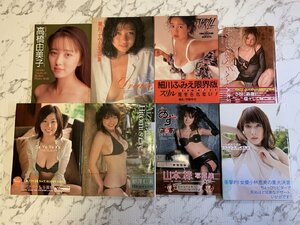 ◇H184/90年代・2000年代 アイドル・グラビア・女優 写真集 8点セット 高橋由美子/細川ふみえ/田代さやか/相澤仁美/山本梓/小林恵美/1円～