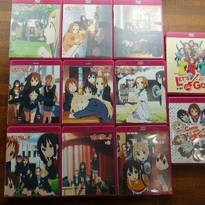 EO076/けいおん! K-ON! 1期・2期 Blue-ray BOX/けいおん ライブイベント1期2期 ブルーレイ /初回特典 等身大布ポスター 全種揃い セット/の画像7