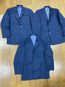 ◇K758/JNR 国鉄 乗務員 制服 冬 上衣 3点セット　細1号形/鉄道グッズ/1円～