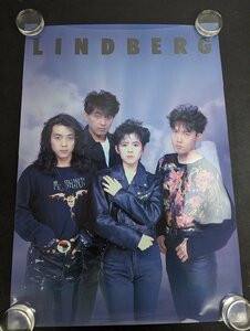 ◇M101/B2判ポスター/【 LINDBERG 】 ミュージシャンポスター/1円～