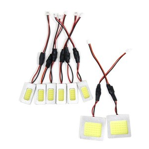 【メール便送料無料】 ニッサン グロリア Y34 H11～H16 ハイパワー LED ルームランプ セット 8P 面発光 COB 室内灯 ホワイト SMD 定電圧