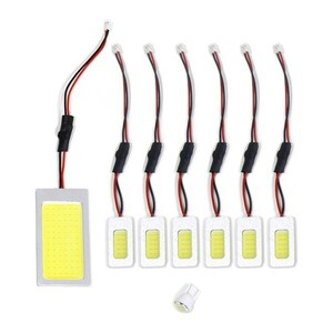 【メール便送料無料】 トヨタ カムリ ACV40 H18～H23 ハイパワー LED ルームランプ セット 8P 面発光 COB 室内灯 ホワイト SMD 定電圧回路