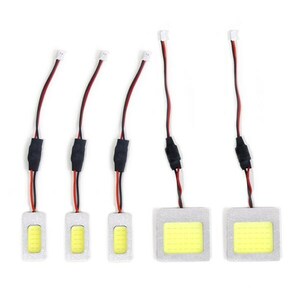 【メール便送料無料】 トヨタ ノア 60系 H13～H19 ハイパワー LED ルームランプ セット 5P 面発光 COB 室内灯 ホワイト SMD 定電圧回路