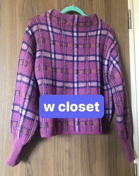 w closet ニットセーター