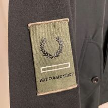 限定 新品 FRED PERRY ART COMES FIRST ACF フレッドペリー ハリントンジャケット 38 トラックジャケット アートカムズファースト ワッペン_画像9