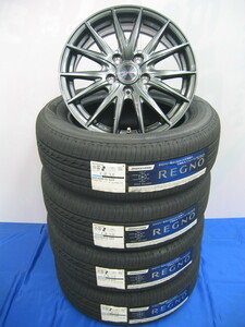 ブリヂストン 低燃費 長持ち 国産 タイヤ レグノ GR-XⅡ GRX2 205/60R16 205/60-16 ＆ アルミホイール セット 新品 4本 ステップワゴン