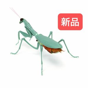 【新品】　オオカマキリ（ダークグリーン　腹部膨張版）　いきもの大図鑑かまきり02 バンダイ　生き物　ガチャ