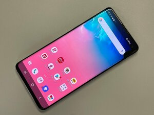 docomo SAMSUNG Galaxy S10 SC-03L プリズムホワイト SIMロック解除済 ジャンク