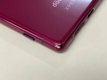 docomo Sony Ericsson Xperia 5 SO-01M Red SIMロック解除済_画像3