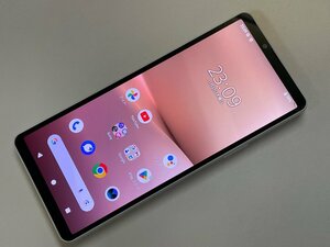 au SONY Xperia 10 V SOG11 ホワイト SIMロック解除済 ジャンク