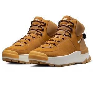 ☆NIKE WMNS CLASSIC CITY BOOT 薄茶/白 25.0cm ナイキ ウィメンズ クラシック シティー ブーツ DQ5601-710