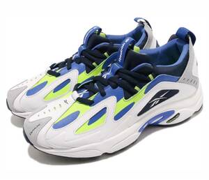 *Reebok DMX SERIES 1200 white / blue / navy blue / yellow 23.0cm Reebok ti- M X series 1200 CN71197