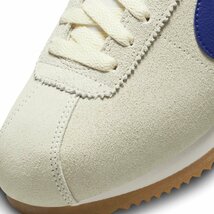 ☆NIKE WMNS CORTEZ SUEDE 薄ベージュ/青 26.0cm ナイキ ウィメンズ コルテッツ スエード FQ8108-110_画像6