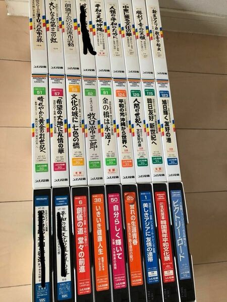 シナノ企画　対話シリーズ他VHS　24本セット　バラ売り歓迎
