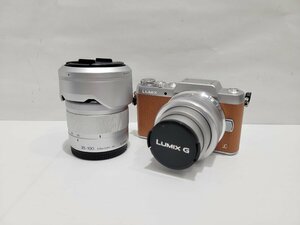 ★パナソニック　ルミックス　LUMIX　ミラーレス一眼カメラ　DMC-GF7　ダブルズームレッズキット　稼働品　中古★003664