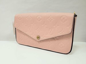 ★【未使用保管品】　LOUIS　VUITTON　ルイヴィトン　アンプラント　ポシェット・フェリシーGM　M67856　ショルダーバッグ　ピンク★002019