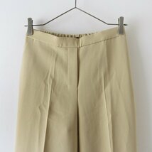 美品 定価3.1万 2023SS セオリー Theory 3106401 Classic Crepe Wide Pull On GB プルオンパンツ P/ベージュ ワイド【2400013765510】_画像3