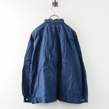 サンバレー SUN VALLEY レースフリルカラー ブラウス M/ブルー系 トップス 長袖 シャツ カットソー 【2400013773812】_画像2