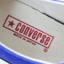 コンバース CONVERSE 7SHD SUEDE ALL STAR J OX 4.5/ブルー スエード オールスター ローカット スニーカー 日本製 23.5cm【2400013776264】_画像10