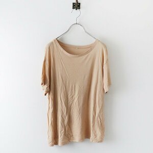 2022SS イエナ IENA ベースレンジ BASERANGE LOOSE Tシャツ S/ベージュ カットソー 竹【2400013771085】