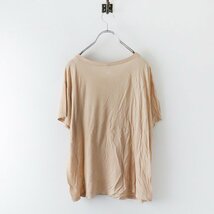 2022SS イエナ IENA ベースレンジ BASERANGE LOOSE Tシャツ S/ベージュ カットソー 竹【2400013771085】_画像2