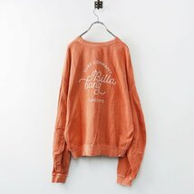 ビラボン BILLABONG ドロップショルダーシルエット スウェット トレーナー M/ピンク系 ヴィンテージ加工 トップス【2400013788786】_画像2