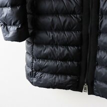 人気アイテム JPタグ モンクレール MONCLER HEMATITE ジップアップ ライトダウンコート 0//ブラック 黒 上着【2400013759977】_画像6