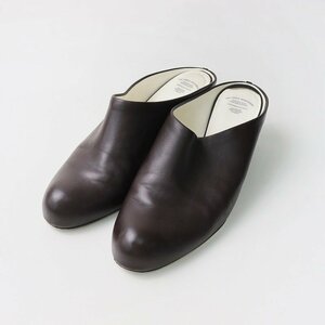 定価4.8万円 ビューティフルシューズ BEAUTIFUL SHOES MULE ミュールサンダル 24.0/ブラウン クツ シューズ 【2400013795586】