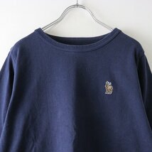 中川政七商店 ナカガワマサシチチョウテン コットン 七分袖Tシャツ/ネイビー トップス【2400013782845】_画像3