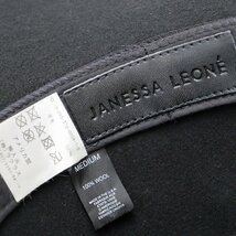 美品 ドゥーズィエムクラス Deuxieme Classe JANESSA LEONE HAT ソフト ウール ハット/ブラック【2400013801560】_画像8