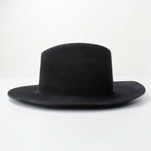 美品 ドゥーズィエムクラス Deuxieme Classe JANESSA LEONE HAT ソフト ウール ハット/ブラック【2400013801560】_画像5