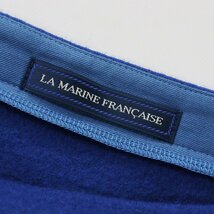 マリンフランセーズ LA MARINE FRANCAISE ウール長袖ミニワンピース/ブルー ドレス フレア 【2400013802277】_画像7