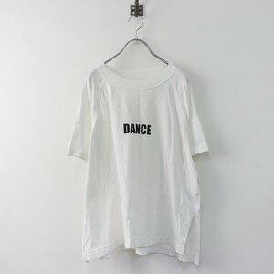 VERMEIL par iena イエナ 購入 アッパーハイツ UPPER HIGHTS DANCE ロゴTシャツ OS/ホワイト トップス カットソー-.【2400013806909】