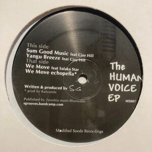 S.G. - The Human Voice / Scott Grooves