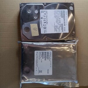 1TB SATA HDD 3.5インチ ハードディスク ２台 （中古と未使用）