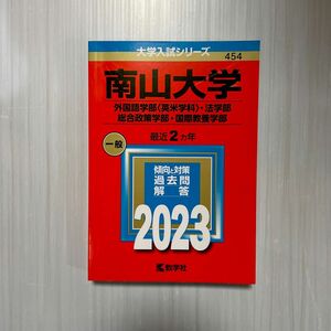 南山大学 （外国語学部 〈英米学科〉 法学部総合政策学部国際教養学部） (2023年版大学入試シリーズ)